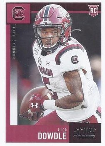 #391 Rico Dowdle - South Carolina Gamecocks - 2020 Score Football