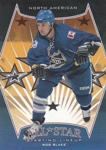#391 Rob Blake - Colorado Avalanche - 2002-03 Be a Player First Edition Hockey