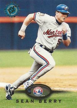 #391 Sean Berry - Montreal Expos - 1995 Stadium Club Baseball