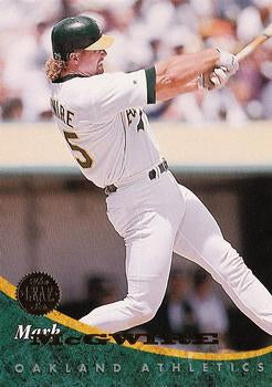 #391 Mark McGwire - Oakland Athletics - 1994 Leaf Baseball