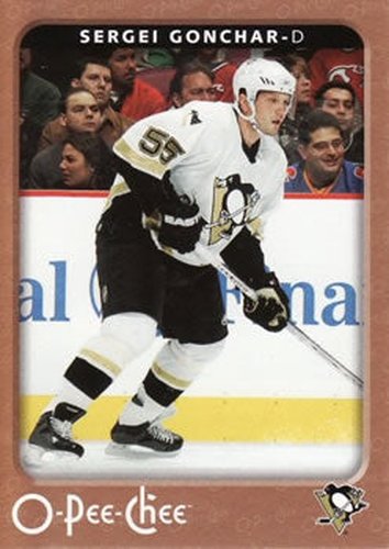 #391 Sergei Gonchar - Pittsburgh Penguins - 2006-07 O-Pee-Chee Hockey