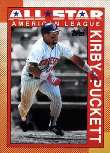 #391 Kirby Puckett - Minnesota Twins - 1990 Topps Baseball