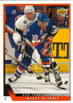 #392 Marty McInnis - New York Islanders - 1993-94 Upper Deck Hockey