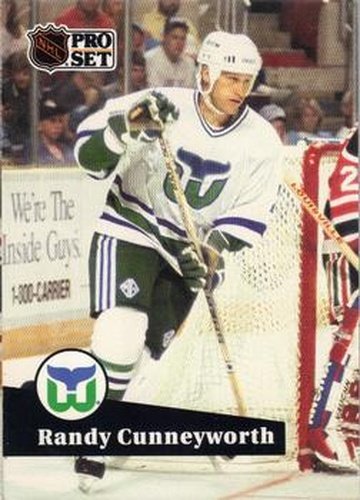 #392 Randy Cunneyworth - 1991-92 Pro Set Hockey