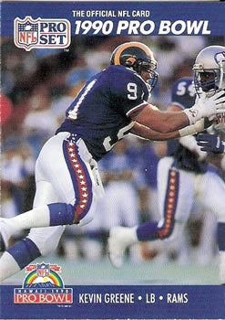 #392 Kevin Greene - Los Angeles Rams - 1990 Pro Set Football