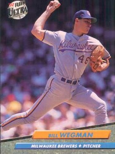 #392 Bill Wegman - Milwaukee Brewers - 1992 Ultra Baseball