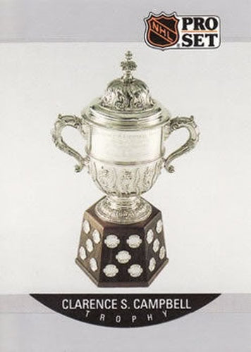 #392 Clarence S. Campbell Trophy - 1990-91 Pro Set Hockey