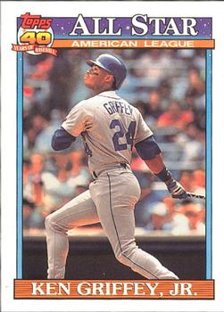#392 Ken Griffey Jr. - Seattle Mariners - 1991 O-Pee-Chee Baseball