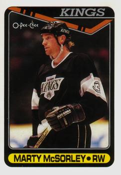 #392 Marty McSorley - Los Angeles Kings - 1990-91 O-Pee-Chee Hockey