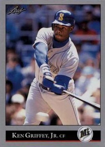 #392 Ken Griffey Jr. - Seattle Mariners - 1992 Leaf Baseball