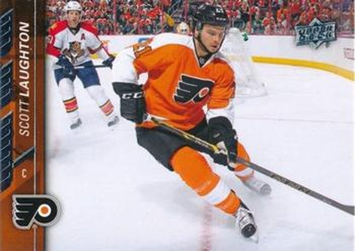 #392 Scott Laughton - Philadelphia Flyers - 2015-16 Upper Deck Hockey