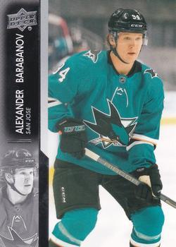 #392 Alexander Barabanov - San Jose Sharks - 2021-22 Upper Deck Hockey