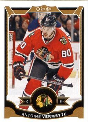 #392 Antoine Vermette - Chicago Blackhawks - 2015-16 O-Pee-Chee Hockey