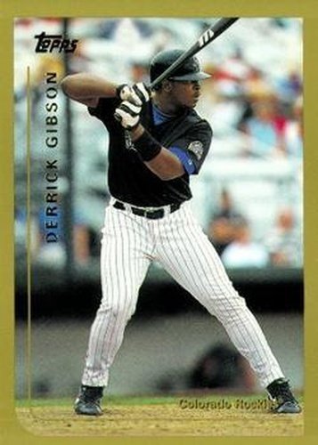 #392 Derrick Gibson - Colorado Rockies - 1999 Topps Baseball