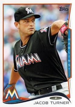 #392 Jacob Turner - Miami Marlins - 2014 Topps Baseball