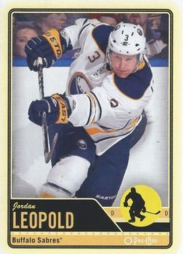 #392 Jordan Leopold - Buffalo Sabres - 2012-13 O-Pee-Chee Hockey