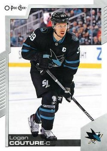 #392 Logan Couture - San Jose Sharks - 2020-21 O-Pee-Chee Hockey