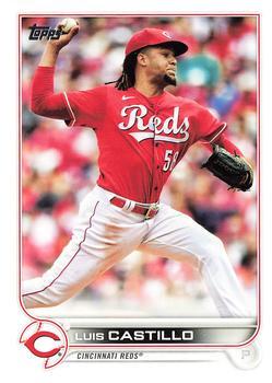 #392 Luis Castillo - Cincinnati Reds - 2022 Topps Baseball