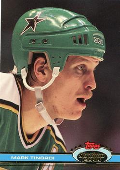#392 Mark Tinordi - Minnesota North Stars - 1991-92 Stadium Club Hockey