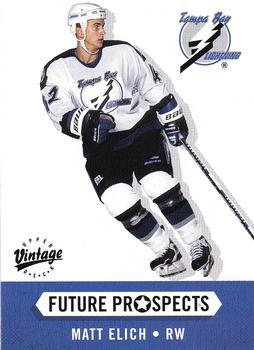 #392 Matt Elich - Tampa Bay Lightning - 2000-01 Upper Deck Vintage Hockey