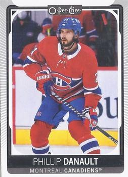 #392 Phillip Danault - Montreal Canadiens - 2021-22 O-Pee-Chee Hockey