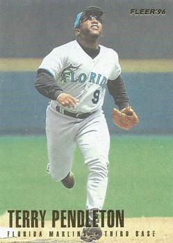 #392 Terry Pendleton - Florida Marlins - 1996 Fleer Baseball