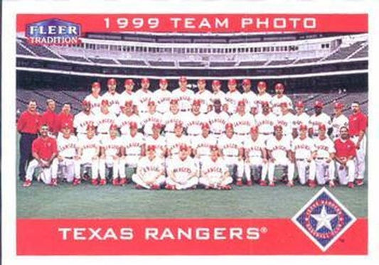 #392 Texas Rangers - Texas Rangers - 2000 Fleer Tradition Baseball