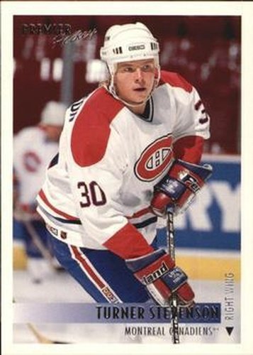 #392 Turner Stevenson - Montreal Canadiens - 1994-95 Topps Premier Hockey