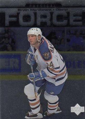 #392 Bryan Marchment - Edmonton Oilers - 1997-98 Upper Deck Hockey