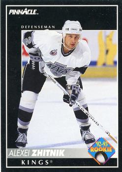 #392 Alexei Zhitnik - Los Angeles Kings - 1992-93 Pinnacle Canadian Hockey