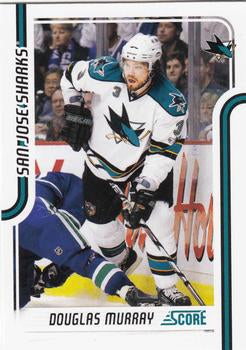 #392 Doug Murray - San Jose Sharks - 2011-12 Score Hockey