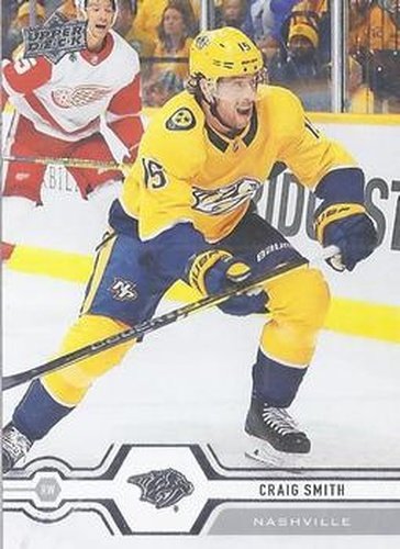 #392 Craig Smith - Nashville Predators - 2019-20 Upper Deck Hockey