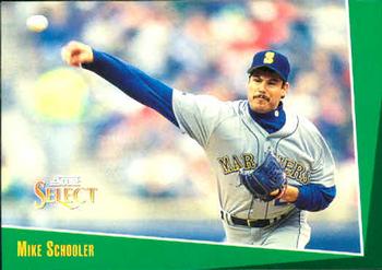 #392 Mike Schooler - Seattle Mariners - 1993 Select Baseball