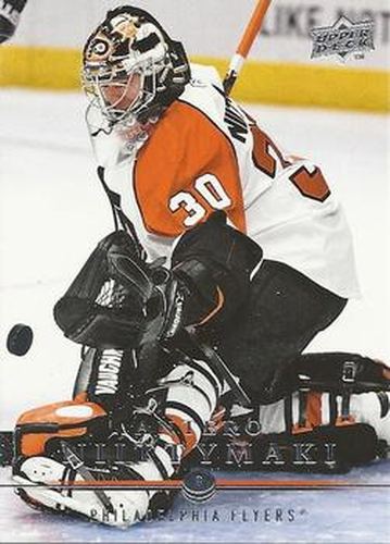 #393 Antero Niittymaki - Philadelphia Flyers - 2008-09 Upper Deck Hockey