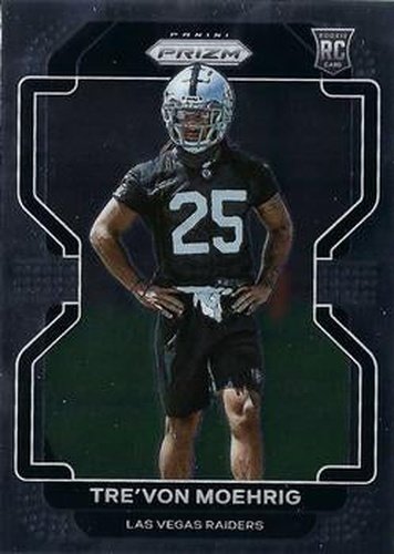 #393 Tre'von Moehrig - Las Vegas Raiders - 2021 Panini Prizm Football