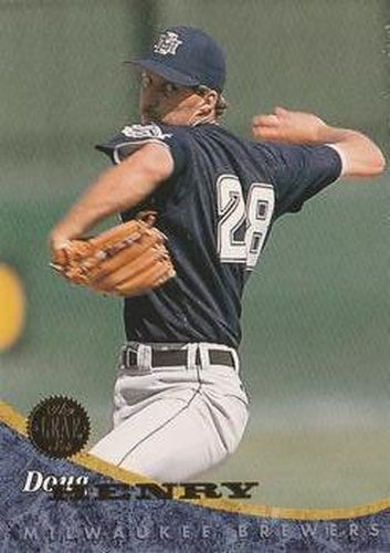 #393 Doug Henry - Milwaukee Brewers - 1994 Leaf Baseball