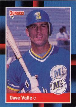 #393 Dave Valle - Seattle Mariners - 1988 Donruss Baseball