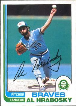 #393 Al Hrabosky - Atlanta Braves - 1982 O-Pee-Chee Baseball