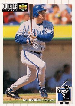 #393 Bob Hamelin - Kansas City Royals - 1994 Collector's Choice Baseball