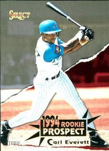 #393 Carl Everett - Florida Marlins - 1994 Select Baseball