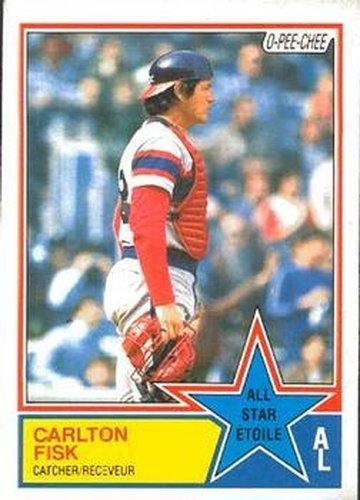 #393 Carlton Fisk - Chicago White Sox - 1983 O-Pee-Chee Baseball