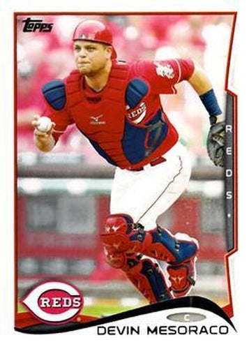 #393 Devin Mesoraco - Cincinnati Reds - 2014 Topps Baseball