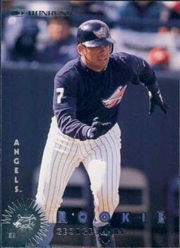 #393 George Arias - Anaheim Angels - 1997 Donruss Baseball