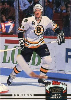 #393 Glen Murray - Boston Bruins - 1992-93 Stadium Club Hockey