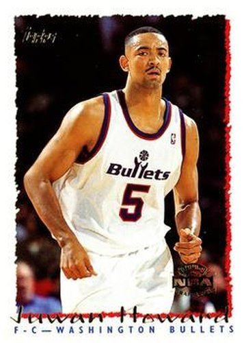 #393 Juwan Howard - Washington Bullets - 1994-95 Topps Basketball