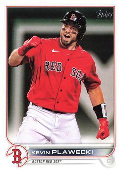 #393 Kevin Plawecki - Boston Red Sox - 2022 Topps Baseball