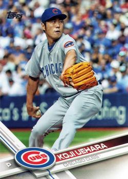 #393 Koji Uehara - Chicago Cubs - 2017 Topps Baseball