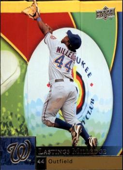 #393 Lastings Milledge - Washington Nationals - 2009 Upper Deck Baseball