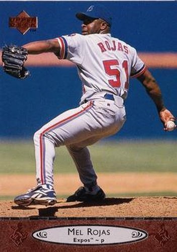 #393 Mel Rojas - Montreal Expos - 1996 Upper Deck Baseball