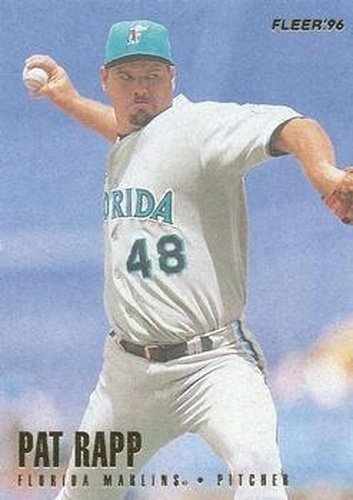 #393 Pat Rapp - Florida Marlins - 1996 Fleer Baseball